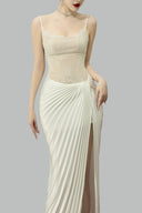 White Sasha Maxi Dress For Women, from BYDI, The Viet Concept
