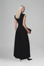 Black Diagonal Collar Top for women, from Keira Tong, The Viet Concept 