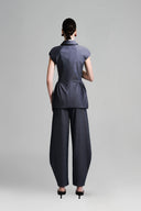 Blue Peplum Top for women, from Lecia, The Viet Concept