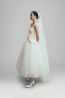 Emergent Reverie Satin Silk Corset for women, from LINH DOAN, The Viet Concept