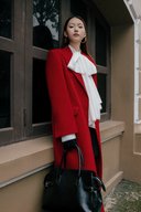 Red Sosen Long Coat for women, from WHITE PLAN, The Viet Concept 