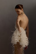 HA THANH VIET • Maliston Embellished Mesh Evening Dress