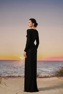 Raya Crystal Glitter Jersey Evening Gown for women, from 21SIX, The Viet Concept