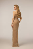21SIX • Ravena Crystal-Embellished Strapless Tulle Corset Gown