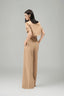 Margot Cropped Square Neck Taffeta Top for women, from Lam Khue, The Viet Concept 