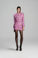 Rifted Cropped Tweed Blazer for women, from KEIRA TONG, The Viet Concept 