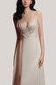 White Goccia Lace-Trimmed Mesh Robe for women, from DORO, The Viet Concept 