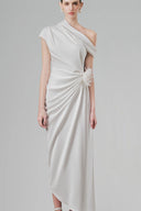 Cream Solxie Maxi Dress for women, from White Plan, The Viet Concept 