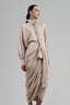 Vanila Straight Cuff Sleeved Silk Satin Shirt for women, from Ha Thanh Viet, The Viet Concept 