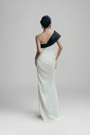  Symphony Of Flight Chiffon Silk Maxi Dress for women, from LINH DOAN, The Viet Concept 