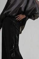 Black Thuy Vu Belt for women, from Guyehi Studio, The Viet Concept 