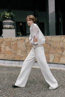 Hepburn Architectural Collar Shirt for women, from WHITE PLAN, The Viet Concept