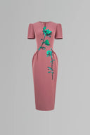 Mystic Elegance Midi Dress for women, from Tiny Ink, The Viet Concept 