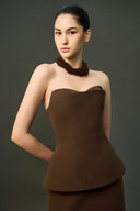 EEGEN STUDIO • Zahra Sculpted Strapless Column Set
