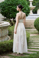 ROSEE de MATIN • Ivory Floral Midi Dress