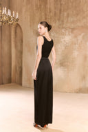 Laurent Pleated Taffeta Midi Skirt for women, from ARTI APPAREL, The Viet Concept 