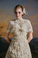 MADDY HATES ROSE • Valenne Elegant Lace Midi Dress