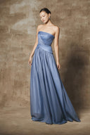 Noon Celestia Draped Shimmer Mesh Gown for women, from BYDI, The Viet Concept