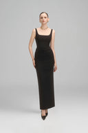 Champagne Sheath Strappy Cotton Blend Ankle Length Dress for woman, from ARTI, The Viet Concept