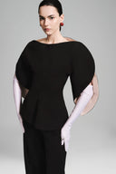 Black Calla Sleeves Top for women, from Lecia, The Viet Concept 