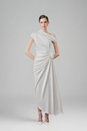 Cream Solxie Maxi Dress for women, from White Plan, The Viet Concept 