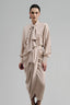 Vanila Straight Cuff Sleeved Silk Satin Shirt for women, from Ha Thanh Viet, The Viet Concept 