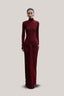 Red Hairiet Maxi Dress for women, from HUONG, The Viet Concept 