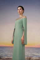 Calypso Crepe Crystal-Embellished Evening Gown for women, from 21SIX, The Viet Concept