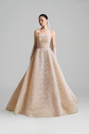 Golden Stillness Couture Ball Gown for women, from LINH DOAN, The Viet Concept 