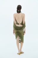 LA VIERGE • Jade Sculptural 3D Printed Statement Choker