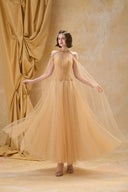 Charlotte Couture Sequin Tulle Evening Gown for women, from MADDY HATES ROSE, The Viet Concept