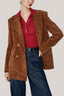 Sierra Straight Peak Lapel Velvet Blazer for women, from HOBB, The Viet Concept 