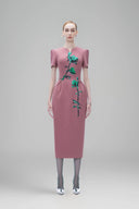 Mystic Elegance Midi Dress for women, from Tiny Ink, The Viet Concept 