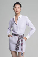 Llilactint Oyster Shell Fiber Shirt for women, from HOBB, The Viet Concept 
