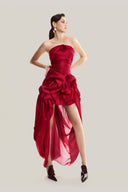 Red Cape Short Dress for women, from MUST HAVE, The Viet Concept 