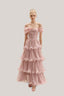 Rosabella Layered Off-Shoulder Tulle Floor Length Dress for women, from Calista, The Viet Cocnept 