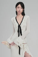 White Ange Long Maxi Dress for women, from Guyehi Studio, The Viet Concept 