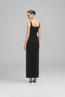 Champagne Sheath Strappy Cotton Blend Ankle Length Dress for woman, from ARTI, The Viet Concept