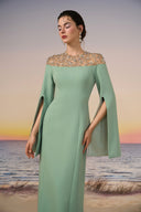 Calypso Crepe Crystal-Embellished Evening Gown for women, from 21SIX, The Viet Concept