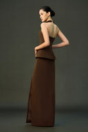 EEGEN STUDIO • Zahra Sculpted Strapless Column Set