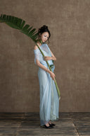 AN HERITAGE • La Joconde de l’Orient Chiffon Gown Set