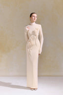 Daha Magnolia Embellished Jersey Gown for women, from ARTI, The Viet Concept 