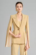 Esteban A-line V-Neck Polyester Blazer for women, from Maison Des Copains, The viet Concept 