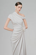 Cream Solxie Maxi Dress for women, from White Plan, The Viet Concept 