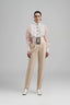Lolike Straight Cuff Sleeved Organza Shirt for women, from Ha Thanh Viet, The Viet Concept 