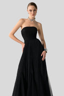 Allure Crystal-Draped Chiffon Couture Gown for women, from DANG PHONG DESIGNER, The Viet Concept