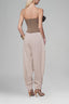 Brown Petal Bustier Top for women, from Keira Tong, The Viet Concept 