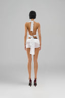 White Minka Skirt for woman, from HUELLEY ROSE, The Viet Concept 