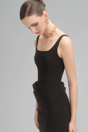 Champagne Sheath Strappy Cotton Blend Ankle Length Dress for woman, from ARTI, The Viet Concept