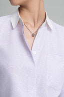 Llilactint Oyster Shell Fiber Shirt for women, from HOBB, The Viet Concept 